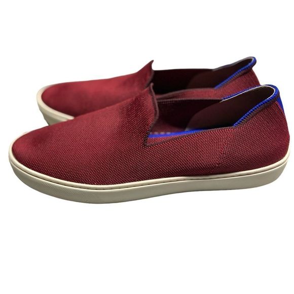 Rothy's Red Slip-On Sneakers - Picture 6 of 10